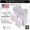 Advanced Organizing Systems - MGR-37-9 (2pkg) Roll File Storage Box - Corrugated 37x17.5x17.5 With 9 Compartments - 2 of 4