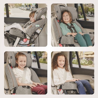 Buy Graco Premier 4ever Dlx Extend2fit 4 In 1 Convertible Car Seat With Anti Rebound Bar Savoy Collection Infant Basics Furniture At Zydeals