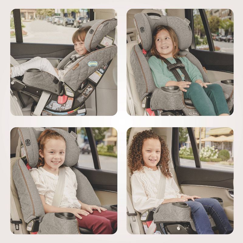 Graco Premier 4Ever DLX Extend2Fit 4-in-1 Convertible Car Seat with Anti-Rebound Bar, 2 of 7