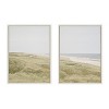 (Set of 2) Sylvie Peaceful Serene Framed Canvas by Creative Bunch White - Kate & Laurel All Things Decor - 2 of 4