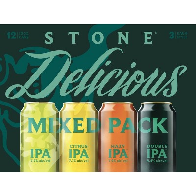Stone Delicious Mixed Variety - 12pk/12 fl oz Cans