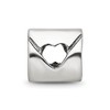 Black Bow Jewelry Sterling Silver Love Note Bead Charm - 3 of 4