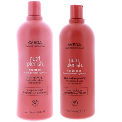 Aveda NutriPlenish Deep Moisture Shampoo, 33.8 oz & Aveda NutriPlenish Deep Moisture Conditioner, 33.8 oz DUO