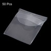Unique Bargains Waterproof Dustproof Lightweight Coin Sleeves Holders 50 Pcs - 3 of 4