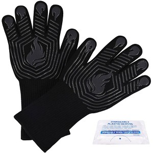 Dexmalle Silicone Non-Slip Washable Oven Kitchen Gloves - 1 of 4
