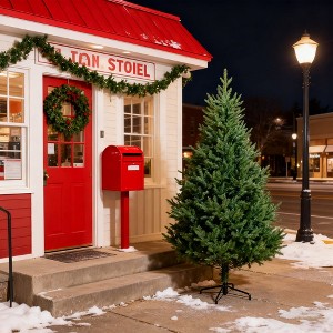 6FT Classic Pencil Christmas Tree is an 72-inch classic pencil-shaped Christmas tree suitable for both Halloween and Christmas. - 1 of 4