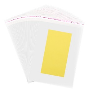 Unique Bargains OPP Rip-resistant Resealable Transparent Vapor-blocking Treat Bag 300 Pcs - 1 of 4