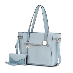 MKF Collection Andrys Vegan Leather Women's Tote Bag and Wallet by Mia K - 1 of 4