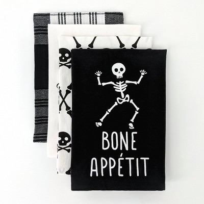 4ct Dish Towel Bone Appetit/Bewitchin' in the Kitchen - Bullseye's Playground™