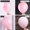 PartyWoo Balloons Pink Light Pastel 18 12 10 5 Inch 142 pcs - 3 of 4