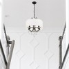 Crystorama Lighting Othello 3 - Light Chandelier in  Matte Black - 2 of 4