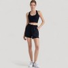 Anna-Kaci Active Women's Scoop Neck Sports Bra Top with Wide Straps and Soft Stretch Fit - 4 of 4