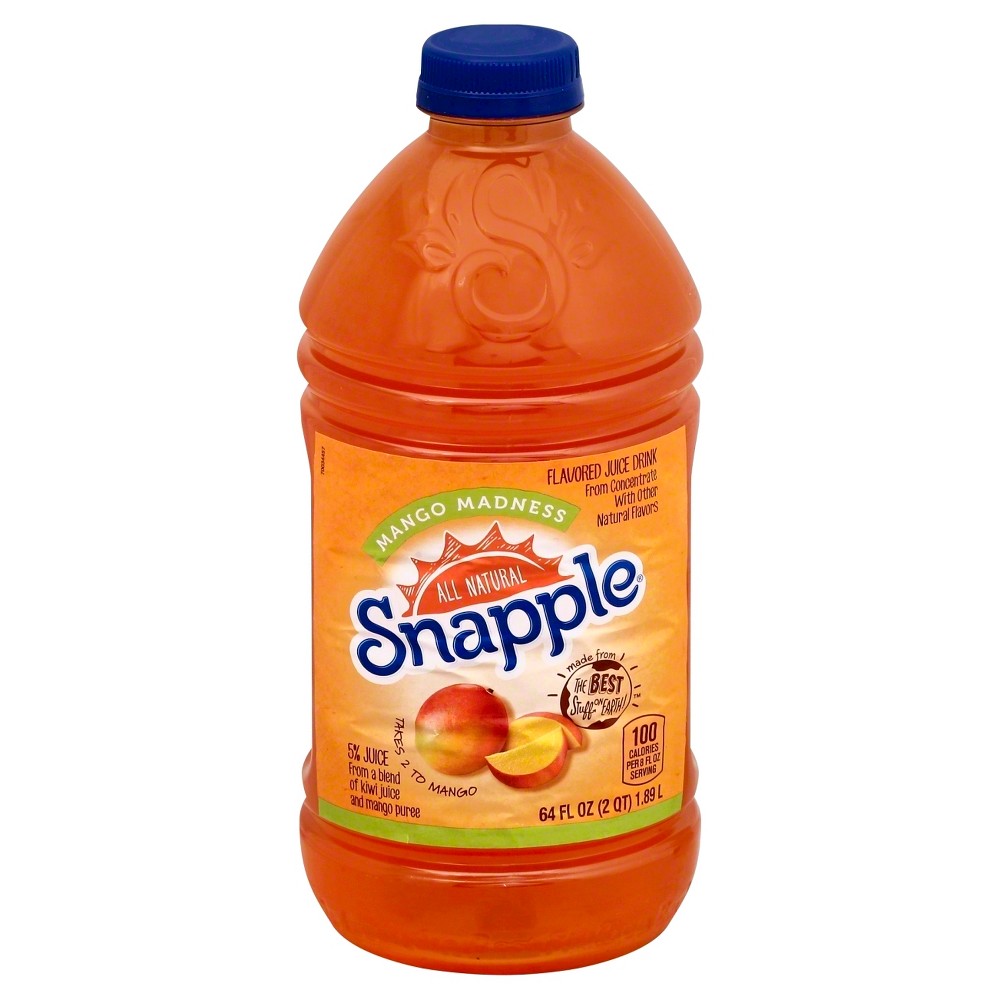 UPC 076183000496 product image for Snapple Mango Madness - 64 fl oz Bottle | upcitemdb.com