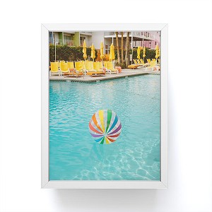 Bethany Young Photography Palm Springs Pool Day Framed Mini Art - Society6 - 1 of 3