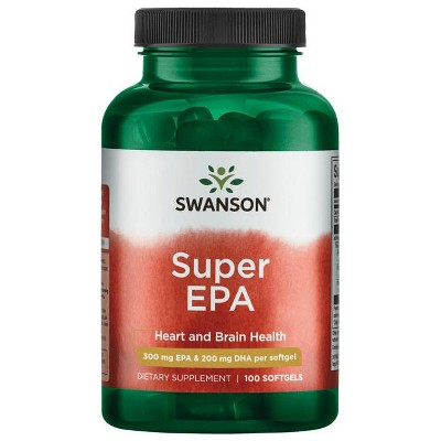 Swanson Super Epa 100 Softgels.