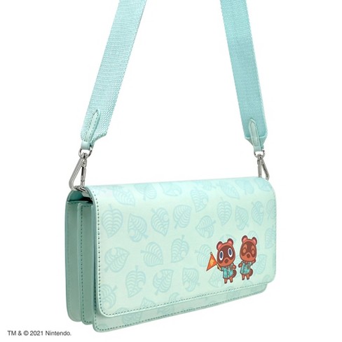 Controller Gear Nintendo Animal Crossing Mint Leaves Crossbody Bag