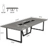 Tribesigns 8FT Conference Table for 10 People for Office Meeting - 3 of 4
