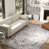 HOMCOM Area Rug, Vintage Machine Washable Rug, Non-Slip Floor Carpet for Living Room, Bedroom, Dining Room, Home Office - 3 of 4