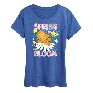 Women's - Marvel - Spring Is In Bloom -Women's Short Sleeve Graphic T-Shirt Short Sleeve Graphic T-Shirt - 1 of 4