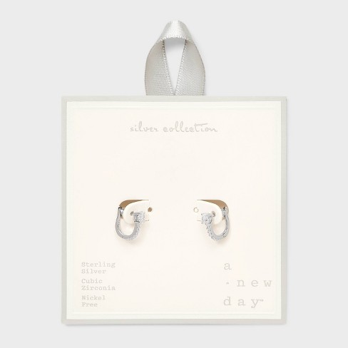 Sterling silver deals earrings target