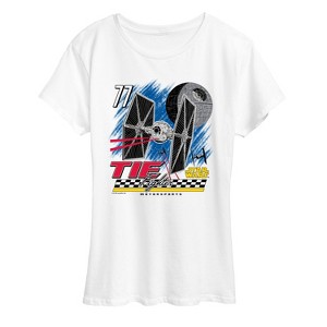 Women's - Star Wars - Tie Fighter Racing Short Sleeve Graphic T-Shirt - 1 of 4