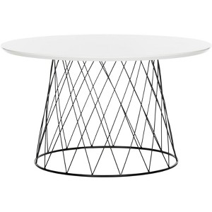 Roe Coffee Table - FOX4244C - White - Safavieh Couture - 1 of 4