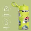Hydrapeak Mini 14oz Kids Stainless Steel Insulated Water Bottle With Leak Proof Straw Lid - 3 of 4