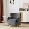 Christopher Knight Home Bacho Cozy Wingback Upholstered Accent Chair - 2 of 4