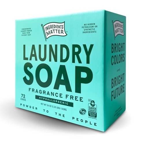 Ingredients Matter Fragrance Free Laundry Soap Powder 36oz Target