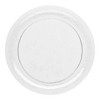 Smarty Had A Party 7" Clear Floral Round Plastic Salad Plates - 240 pcs - 2 of 4