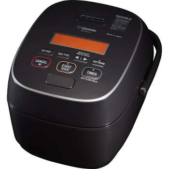Zojirushi  5.5 Cup Pressure Induction Heating Rice Cooker and Warmer - Black - NW-JEC10BA