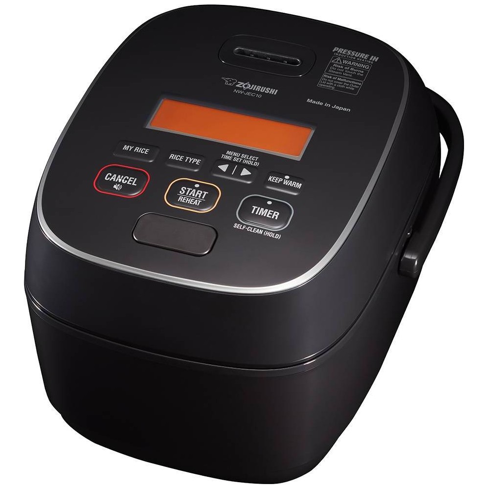 Zojirushi 5.5 Cup Pressure Induction Heating Rice Cooker and Warmer - Black - NW-JEC10BA