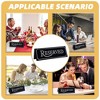 Reserved Table Signs, 6pcs Acrylic Reserved Signs for Wedding, Hotel Restaurant Reserved Table Signs Reminder Sign for Wedding Birthday Party - 4 of 4