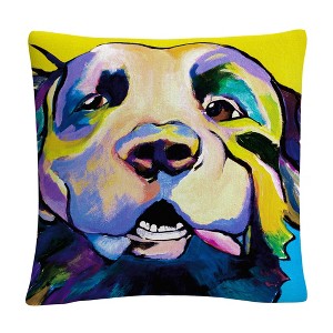 Pat Saunders 16 X 16 Decorative Throw Pillow by Trademark Fine Art - 1 of 4