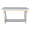 International Concepts Mission Console Or Sofa Table - 2 of 4