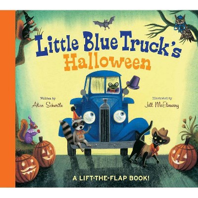 Little Blue Truck's Halloween - by Alice Schertle (Board Book)
