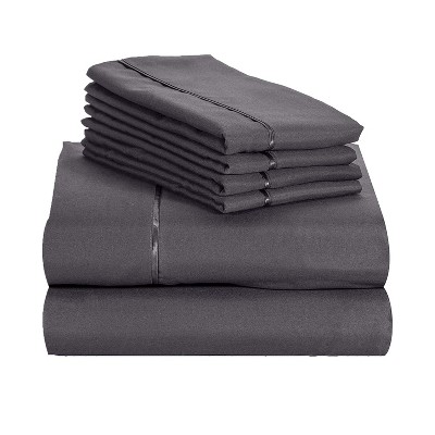 LuxClub 4-7 PC Silky Soft Cooling Deep Pocket Performance Sheet Set