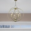 Livex Lighting Milania 6 - Light Chandelier in  Antique Brass - 3 of 4