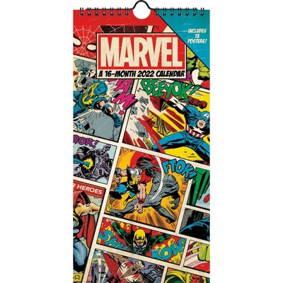 2022 Calendar Marvel Comics - Trends International Inc