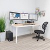 Mount-It! Triple Monitor Mount, Desk Stand with USB & Audio Ports, 3 Counter-Balanced Gas Spring Height Adjustable Arms Fits 24 - 32 Inch VESA Screens - 2 of 4