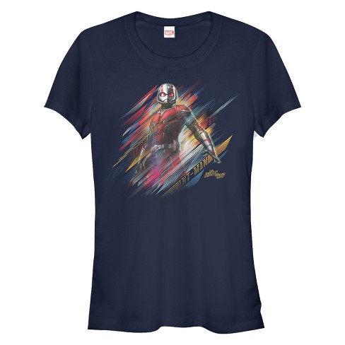 Juniors Womens Marvel Ant-Man and the Wasp Rainbow Streaks T-Shirt - image 1 of 3