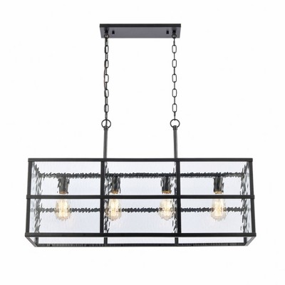Elk Home Solace 4 - Light Chandelier in  Matte Black