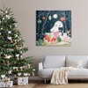 Stupell Industries Cat & Ghost Baking Pumpkin Cake Canvas Art - 3 of 4