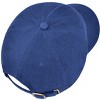 Tirrinia 100% Cotton Baseball Hat, Classic Adjustable Plain Hat, Polo Style Low Profile Dad's cap - 4 of 4