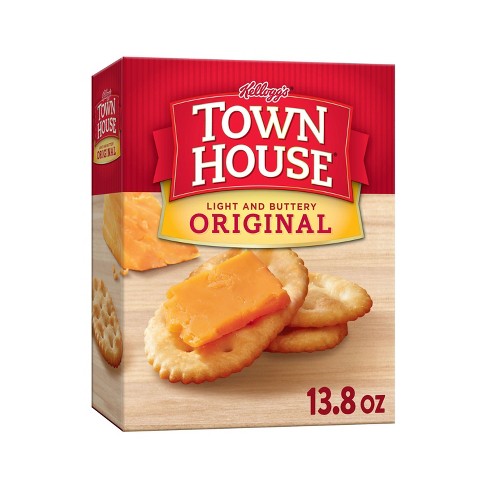 Kellogg's Town House Original Snack Crackers - 13.8oz : Target