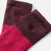 Women's Timberland Color Block Fuzzy Shortie Crew Socks - 2 of 2