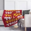 NCAA USC Trojans Repeat Refresh Ultra Soft Blanket - 3 of 3