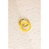 Slickblue Vintage Style Gold Acrylic Ring Set, Mixed Design Resin and Metal, Boho Chic Jewelry, Size 6 - 3 of 4