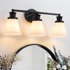 KAISITE Modern Vanity Light with Opal Glass Shade - 2 of 4