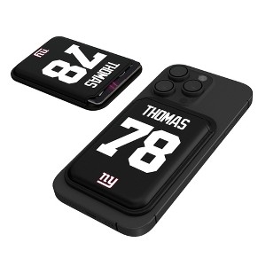 Keyscaper NFL New York Giants Players Game Tactic Black Magnetic Credit Card Wallet - 1 of 3